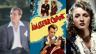 AMATEUR CROOK (1937) Bruce Bennett, Joan Barclay & Monte Blue | Action, Comedy, Crime | B&W