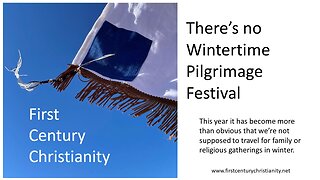 Why There are no Wintertime Pilgrimage Festivals