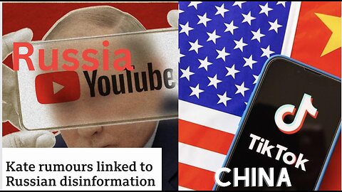 Russia disinformation China tic tok USA ban