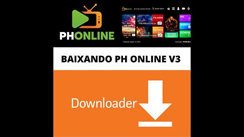 APLICATIVO V3 PHONLINE PELO DOWNLOADER AFTVnews