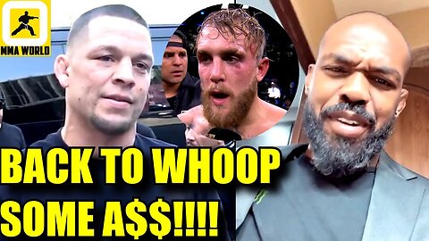 BREAKING NEWS! Nate Diaz returns and will fight Jake Paul next, Jon Jones vs Stipe Miocic, Adesanya