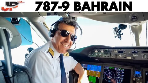 Piloting BOEING 787 into Bahrain | Cockpit Views