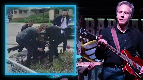 Slovakian PM Assassination Attempt Set To Trigger WWIII As Blinken Plays Guitar In Ukraine