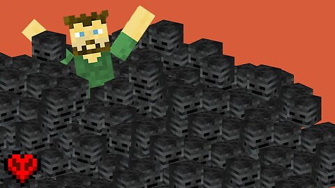 Hunting For Wither Skulls in Hardcore Minecraft