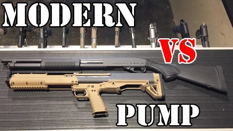 Tactical Shotgun vs Traditional Shotgun... Head to Head