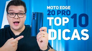 Moto Edge 20 PRO - TOP 10 Dicas e Truques para DEIXAR ELE AINDA MELHOR!