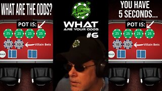 POKER ODDS QUIZ #6