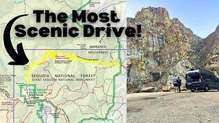Most UNDERRATED Scenic Drive - Kings Canyon Scenic Byway & National Park