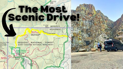 Most UNDERRATED Scenic Drive - Kings Canyon Scenic Byway & National Park