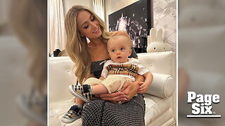 Paris Hilton claps back at 'sick' criticism of 'perfectly healthy' baby Phoenix's big head