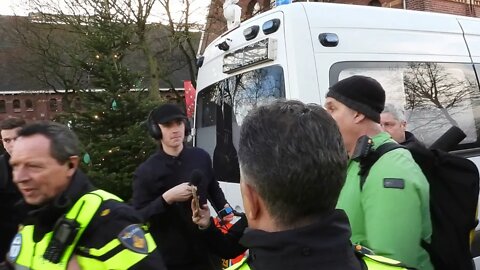 Drone ontvreemd door de politie in het westerpark 2 januari 2022