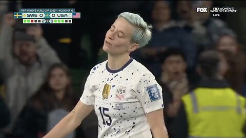 The final moment of Megan Rapinoe’s soccer career was this missed penalty kick