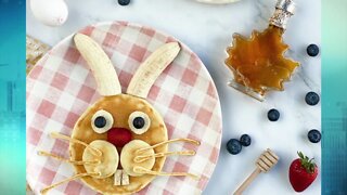 Eggland’s Best Eggs – Recipe for Easter bunny pancakes