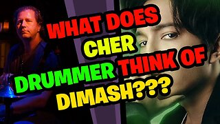 CHER Drummer Reacts to DIMASH!