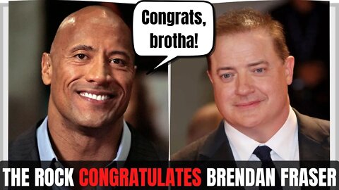 The Rock Congratulates Mummy Co-Star For This | Brendan Fraser Gets His Due