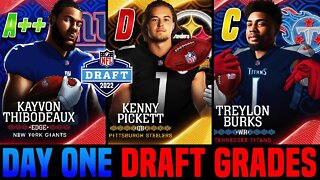 DAY 1 GRADES For The 2022 NFL Draft