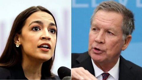 John Kasich, Republican, Torches AOC AT Democrat's Own Convention; This Is Embarassing