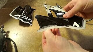 Plastic Welding - Fixing my KLIM F3 Helmet Visor