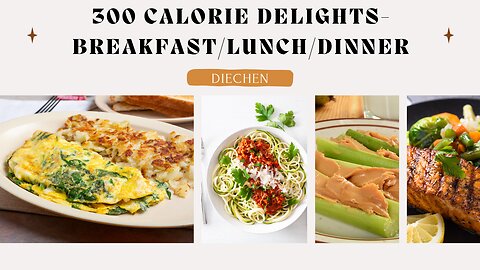 Low-Carb Delights: Delicious Meals Under 300 Calories to Keep You Healthy and Satisfied!