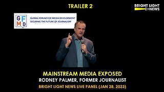 [TRAILER 2] Mainstream Media Exposed -Rodney Palmer, Former Journalist