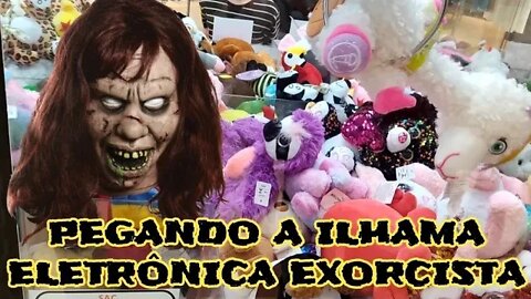 PEGANDO A ILHAMA ELETRÔNICA EXORCISTA 😱👹😱