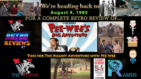 Retro Movie Review | Pee-Wee's Big Adventure (1985) | Full Review and Thoughts| A Look Back at
