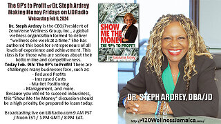 Dr. Steph: Overview of SHOW ME THE MONEY: The Nine P's to Profit