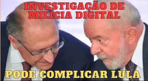 Deputado garante que cresce a possibilidade de queda da Chapa Lula/Alckmin após investigações da CPI