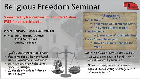 Religious Liberty Seminar