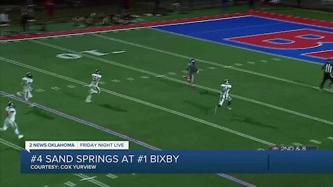 Bixby dominates Sand Springs 58-14