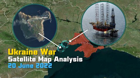 Russian Invasion of Ukraine [20 June 2022] - Satellite Map Analysis