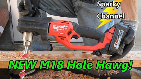 Milwaukee M18 FUEL Hole Hawg 2807-22 Review and Demonstration
