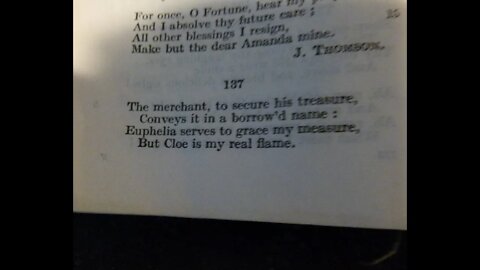 The merchant, to secure his treasure - M. Prior