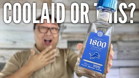 Limited Edition Detroit Lions 1800 Tequila