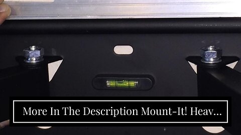 More In The Description Mount-It! Heavy Duty Full Motion TV Wall Mount, Large Articulating Tele...