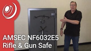 AMSEC NF6032E5 Rifle & Gun Safe with Dye the Safe Guy
