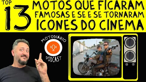 FILMES e MOTOS: TOP 13 motos que ficaram famosas em filmes AMERICANOS, se tornaram ÍCONES do CINEMA