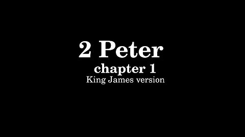 2 Peter 1 King James version