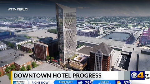 June 4, 2024 - Indiana's Tallest Hotel Going Up On Site of Pan Am Plaza