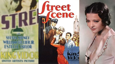 STREET SCENE (1931) Sylvia Sidney, William Collier Jr. & Estelle Taylor | Drama, Romance | B&W