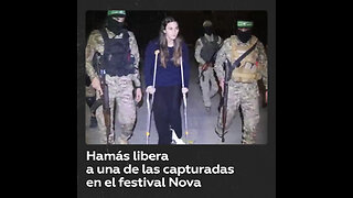 Hamás libera por primera vez a una de las capturadas en el festival de música Nova