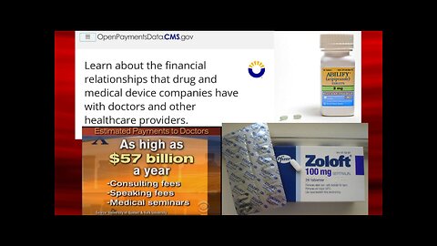 How To Know If Your Dr. Is Paid By Big Pharma, AVOID ABILIFY & ZOLOFT! They Will Ruin Your Life!