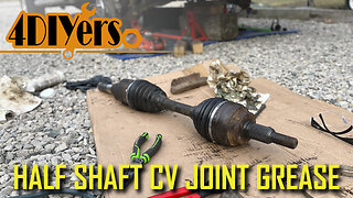 How to Remove the Front Axle Dodge Ram 1500 and Grease the CV Joint