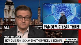 MSNBC Host: Omicron Is Like The Flu But We Don't Reorient Our Lives Around the Flu