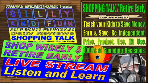 Live Stream Humorous Smart Shopping Advice for Thursday 10 05 2023 Best Item vs Price Daily Big 5