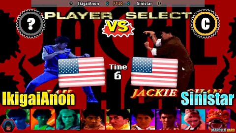 Jackie Chan in Fists of Fire (IkigaiAnon Vs. Sinistar) [U.S.A. Vs. U.S.A.]