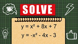 How to solve a system of quadratic equations