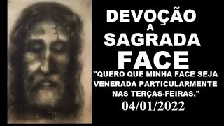 Devoção a Sagrada Face 04/01/2022