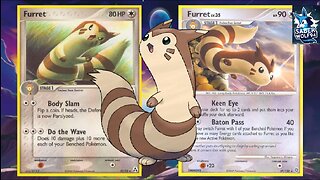 History of Furret in the TCG The Pokemon Trading Card Game Overview!!