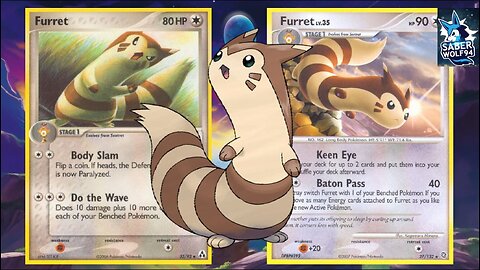 History of Furret in the TCG The Pokemon Trading Card Game Overview!!